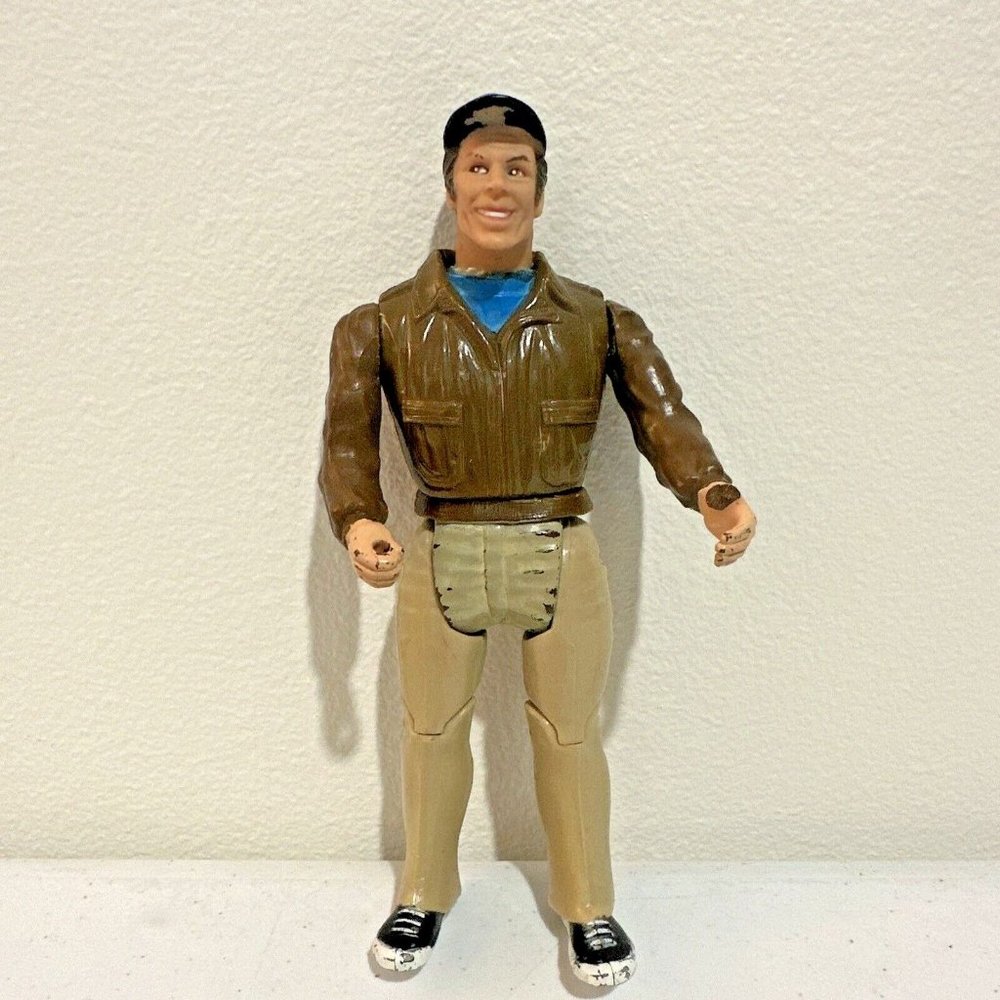 Vintage Cannell Prod. 1983 A-Team Action Figure  Mad Murdock 6in